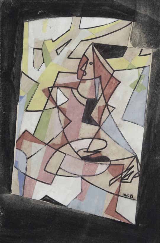 Vladimir Bechteev — Untitled, 1923 (38.6 × 26.0 cm), 1923