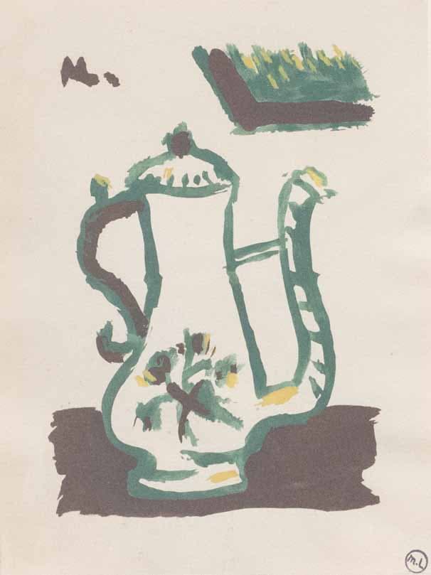 Mikhail LARIONOV — Still Life with Coffee Pot, 1920’s, 1920